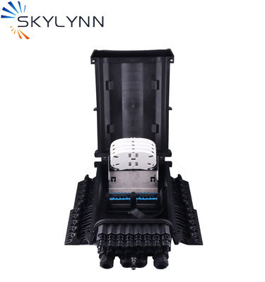 Inline FOSC 288F Fiber Joint Closure FTTH IP68 Waterproof Plastic Enclosure Box