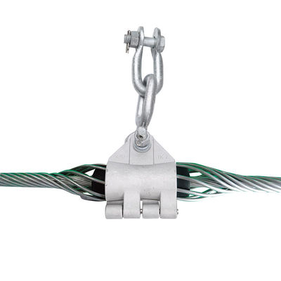 ADSS Cable Optical Fiber Accessories Suspension Clamp For ADSS Cable RoHS