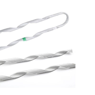 160KN RTS Optical Fiber Accessories Shackle Aluminum Clad Clamp OPGW Wire Tension Clamp