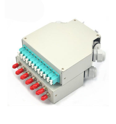 DIN Rail Mounted FTTH Junction Box 12F 24F