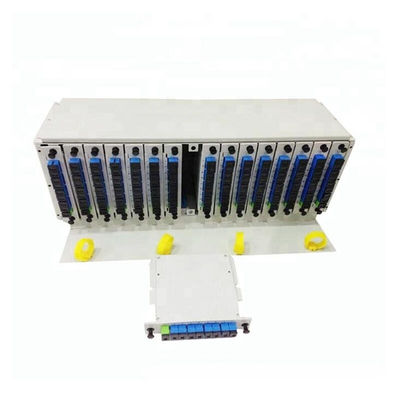Rack Mount MPO Optical Fiber Patch Panel 144 Cores 3U LGX ROHS