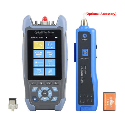 Handheld OTDR 1550nm 24/22db Fiber Testing Tool Optic Test Set RJ45 Ethernet With Event Map