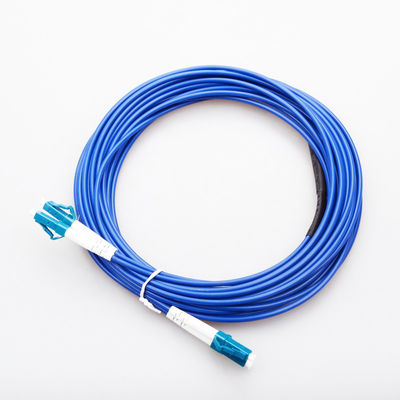Duplex Armored Fiber Patch Cord ST To ST Multimode 3M