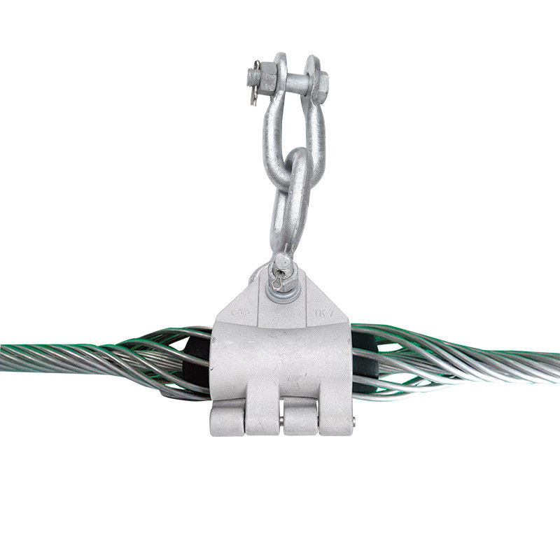 ADSS Cable Optical Fiber Accessories Suspension Clamp For ADSS Cable RoHS