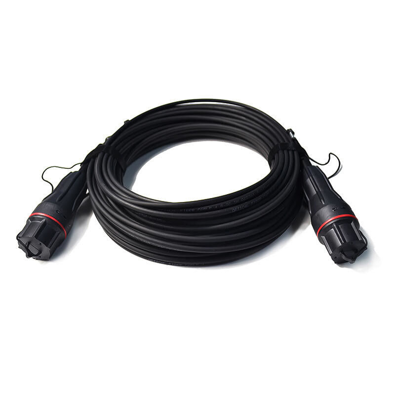 Fullaxs Type Sc To Sc Outdoor Patch Cord FTTA IP67 Waterproof