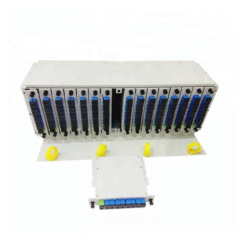 Rack Mount MPO Optical Fiber Patch Panel 144 Cores 3U LGX ROHS